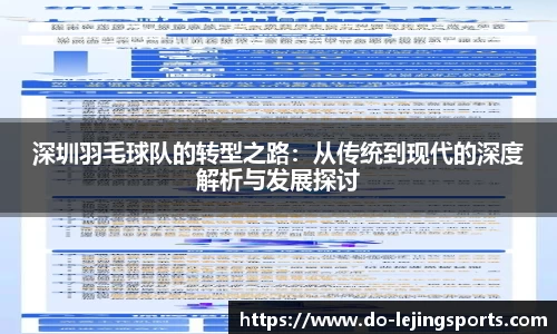 深圳羽毛球队的转型之路：从传统到现代的深度解析与发展探讨